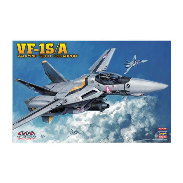 再販 ハセガワ 1/48 超時空要塞マクロス VF-1S/A バルキリー “スカル小隊” プラモデル...