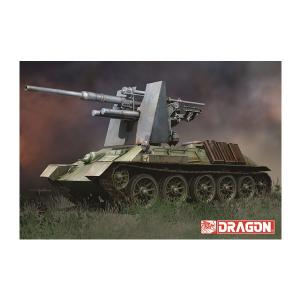 ドラゴン 1/35 WW.II ドイツ軍 T-34 747 8.8cm Flak 36/37 搭載型 プラモデル DR6986
