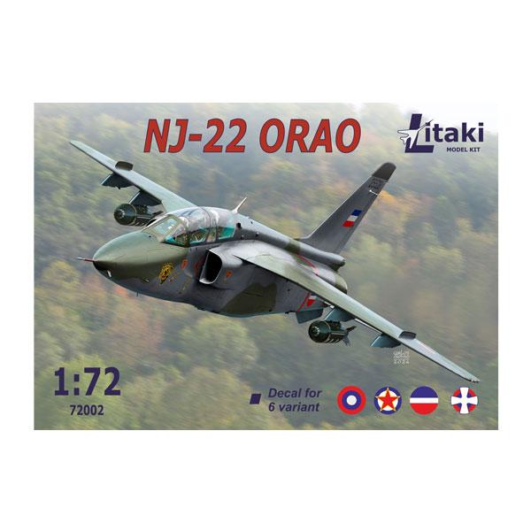 送料無料◆リターキ 1/72 ユーゴ SOKO NJ-22 オラオ 複座練習機 プラモデル UL72...