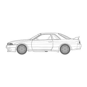 フジミ 1/24 タイサン STP GT-R (スカイライン GT-R BNR32 Gr.A仕様) 1993 プラモデル インチアップシリーズ No.314 【7月予約】｜digitamin