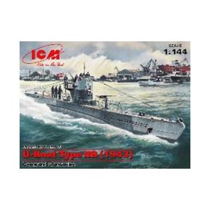 再販 ICM 1/144 ドイツ Uボート タイプIIB 1943年 プラモデル S010 【7月予約】｜digitamin