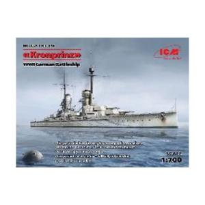 再販 ICM 1/700 ドイツ弩級戦艦 クローン・プリンツ プラモデル S016 【7月予約】｜digitamin