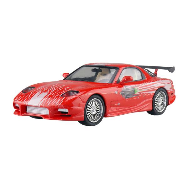アオシマ ムービーメカ 1/24 ワイルド・スピード FD3S RX-7 プラモデル No.WS-0...