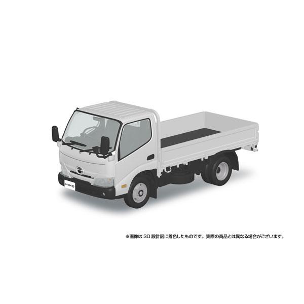 アオシマ 楽プラ スナップキット No.23-WE 1/32 日野 デュトロ 平ボデー (ホワイト)...