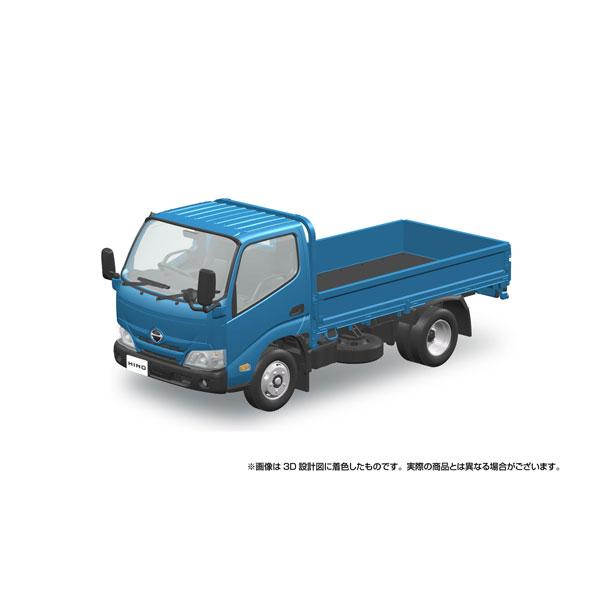 アオシマ 楽プラ スナップキット No.23-BE 1/32 日野 デュトロ 平ボデー (ブルー) ...