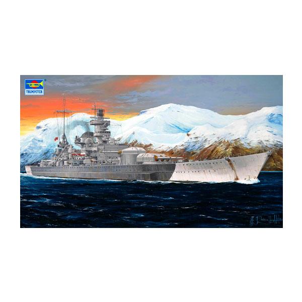 送料無料◆トランぺッター 1/350 ドイツ海軍戦艦 シャルンホルスト プラモデル 05361 【1...