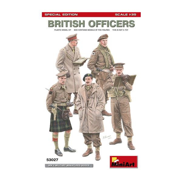 ミニアート 1/35 英国将校　特別版 プラモデル MA53027 【3月予約】