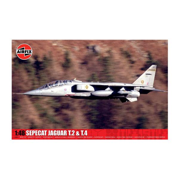 送料無料◆エアフィックス 1/48 SEPECAT ジャギュア T.2＆T.4 一部新金型 プラモデ...