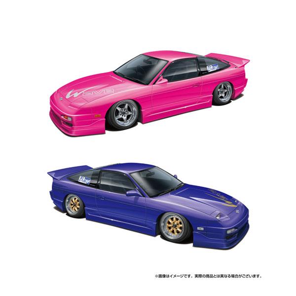 送料無料◆アオシマ 1/24 ザ☆チューンドカー 2種セット(No.109 B-WAVE RPS13...