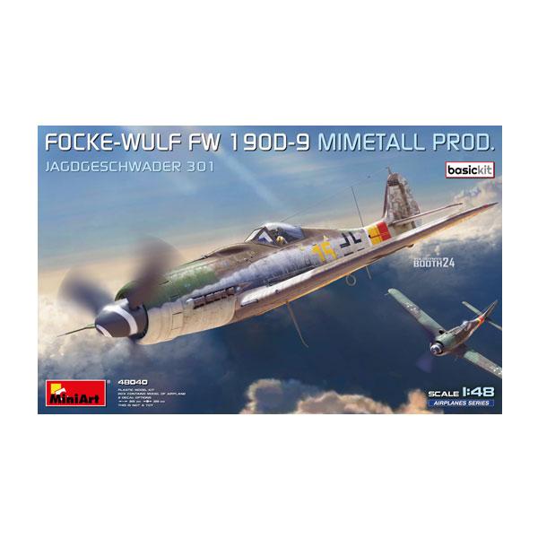 ミニアート 1/48 フォッケ・ウルフ Fw 190D-9 ミメタール製 ベーシックキット 第301...