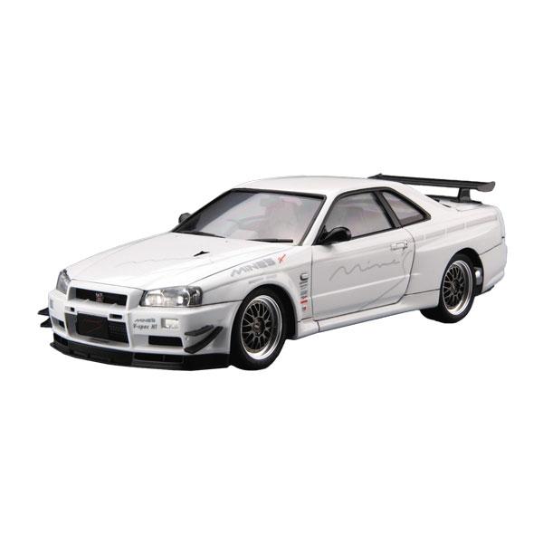 アオシマ 1/24 マインズ BNR34 スカイラインGT-R ’02 (ニッサン) ザ☆チューンド...