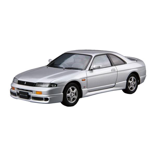 アオシマ 1/24 ニッサン ECR33 スカイラインGTS25t タイプM ’94 プラモデル ザ...