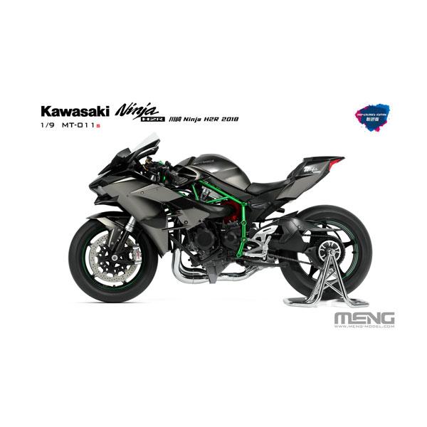 送料無料◆モンモデル 1/9 カワサキ Ninja H2R 2018 (塗装済み) プラモデル ME...