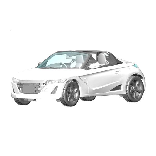 フジミ 1/24 車NEXTシリーズ Honda S660(前期型/α/プレミアムスターホワイトパー...