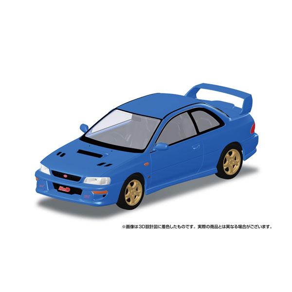 アオシマ 1/32 楽プラ スナップキット 『頭文字D』 文太のインプレッサ 完全新金型 プラモデル...
