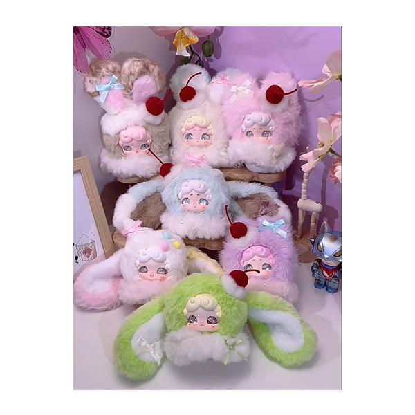 送料無料◆Lucky Deer Nai Nai ふわふわアイスシリーズ トレーディングプラッシュ (...