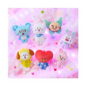 BT21 Fuwa Fuwa Mascot★4 (1BOX) 食玩 バンダイ 【8月予約】