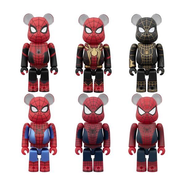 送料無料◆BE＠RBRICK ベアブリック CHASE Spider-Man：No Way Home...