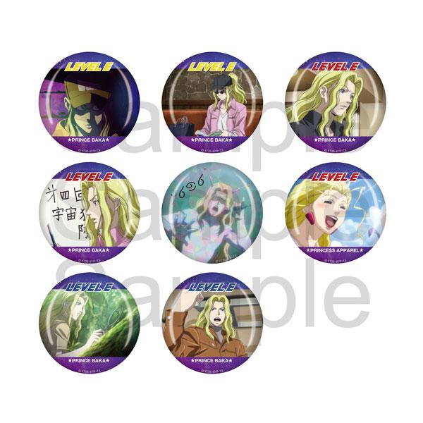 送料無料◆TVアニメ『レベルE』 トレーディングバカ王子缶バッジコレクション 全8種 コンプリートセ...