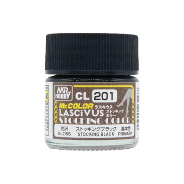 GSIクレオス Mr.カラー LASCIVUS (ラスキウス) ストッキングブラック 10ml 光沢...