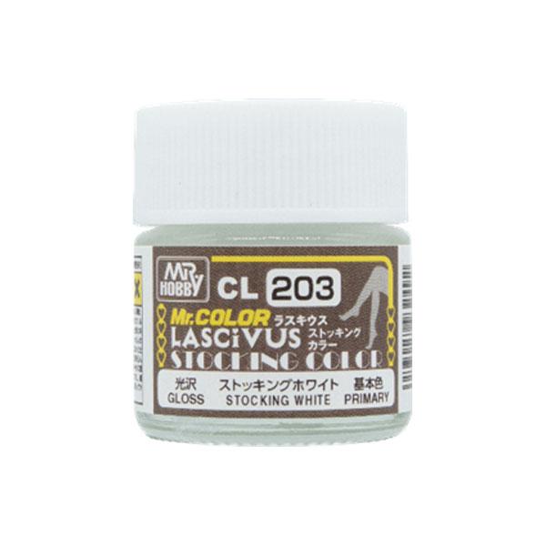 GSIクレオス Mr.カラー LASCIVUS (ラスキウス) ストッキングホワイト 10ml 光沢...
