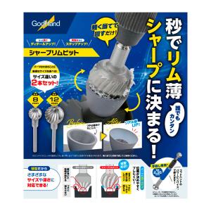 ゴッドハンド シャープリムビット 8mm/12mm 2本の買取情報