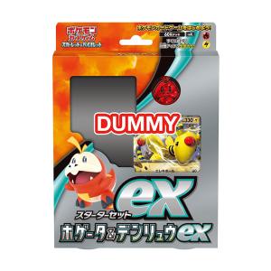 ポケモンカードゲーム スカーレット＆バイオレット スターターセットex ホゲータ＆デンリュウex ポケモン（ZC124626）｜digitamin