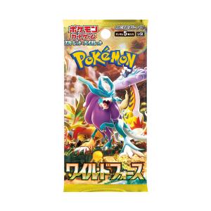 送料無料◆ポケモンカードゲーム スカーレット＆バイオレット 拡張パック ワイルドフォース (1BOX) ポケモン（ZC125785）｜digitamin