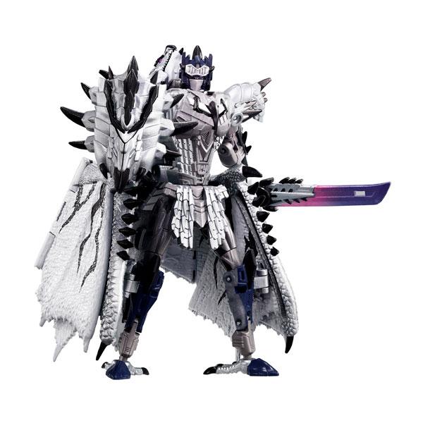 シナジネクス トランスフォーマー モンスターハンター コラボ シルバーリオレウスプライム タカラトミ...