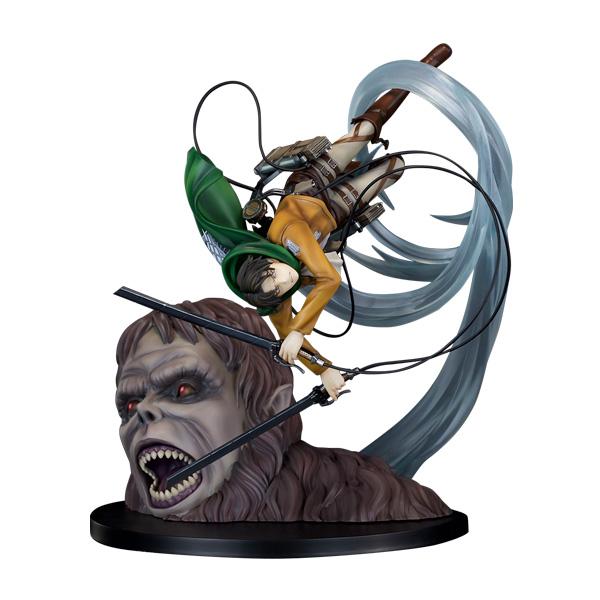 送料無料◆TVアニメ『進撃の巨人』  リヴァイ vs 獣の巨人 ver. PROOF フィギュア （...