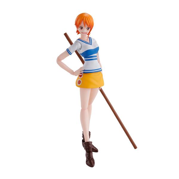 送料無料◆S.H.Figuarts ワンピース ナミ -冒険の夜明け- バンダイスピリッツ フィギュ...