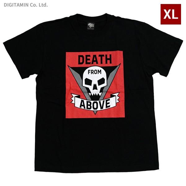 スターシップ・トゥルーパーズ Tシャツ DEATH FROM ABOVE (B) BK XLサイズ ...
