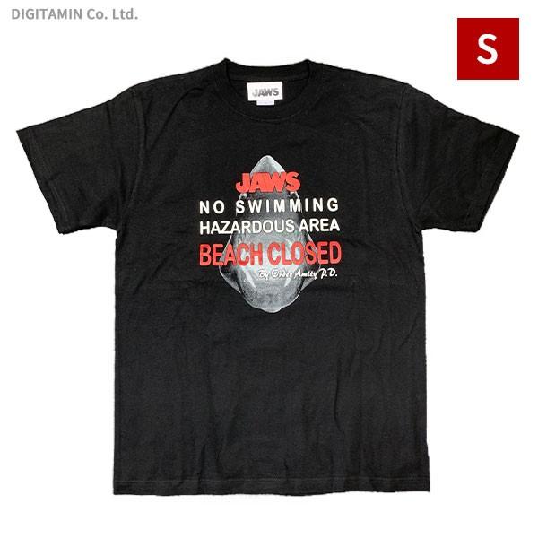 YUTAS ジョーズTシャツ JAWS Beach Closed BK Sサイズ◆ネコポス送料無料（...