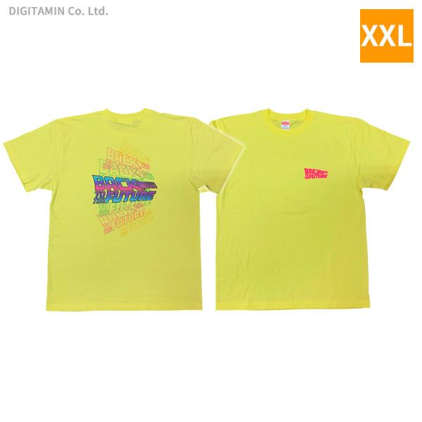 YUTAS バック・トゥ・ザ・フューチャーTシャツ BTTF グラデーションロゴ LY XXLサイズ...