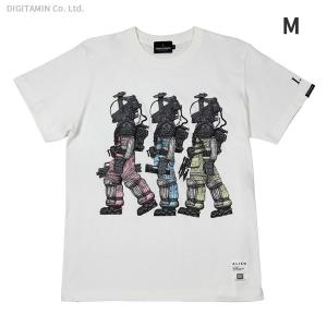 TORCH TORCH エイリアン “探査隊” Tシャツ バニラホワイト Mサイズ◆ネコポス送料無料（ZG95825）｜digitamin