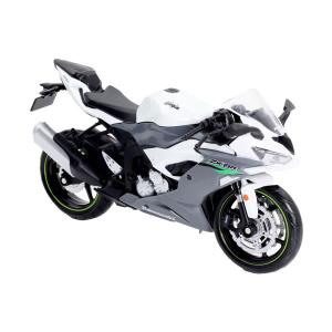 童友社 1/12 2023 Kawasaki Ninja ZX-6R グレー 塗装済み完成品 ダイキャストモーターサイクル （ZM124674）｜digitamin