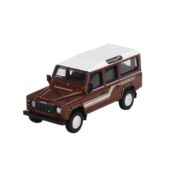 MINI-GT 1/64 ランドローバー ディフェンダー 110 1985 カウンティステーションワ...
