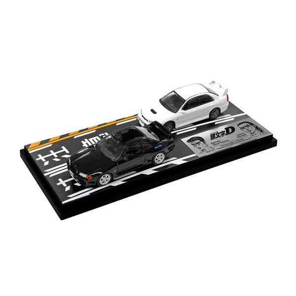 モデラーズ 1/64 頭文字D セットVol.18 中里毅スカイラインGT-R(BNR32)＆岩城清...
