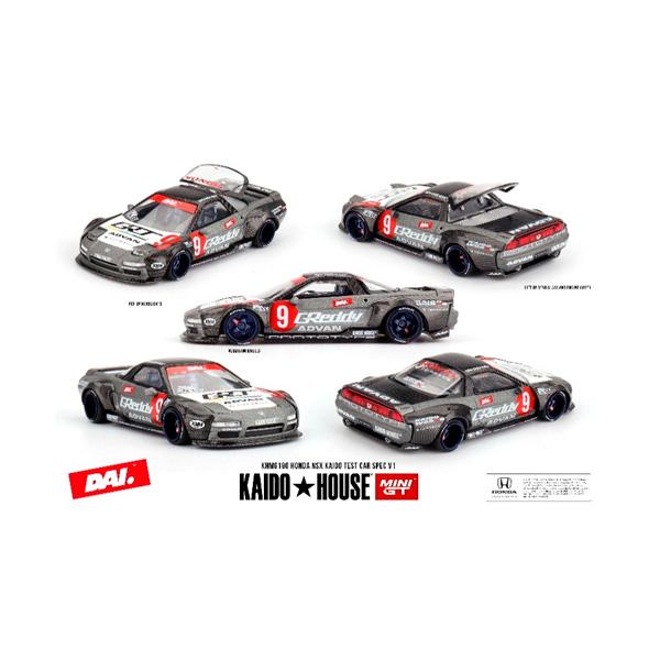 MINI-GT 1/64 Honda NSX Kaido Test Car Spec V1 (左ハン...