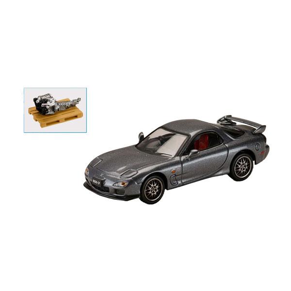ホビージャパン 1/64 マツダ RX-7 (FD3S) SPIRIT R TYPE A エンジンデ...