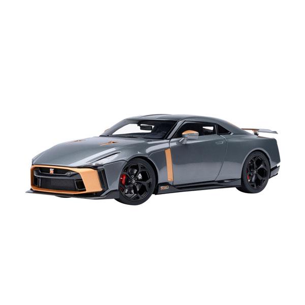 送料無料◆オートアート 1/18 NISSAN GT-R50 by ITALDESIGN (グレー/...
