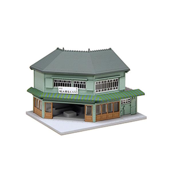 23-476 KATO カトー 木造建築の角店1 (板張り・右) Nゲージ 鉄道模型（ZN12027...