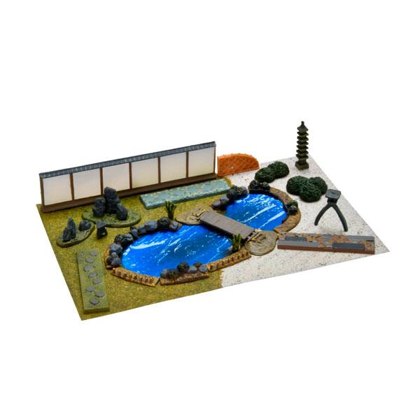 338024 トミーテック 情景小物041-2 日本庭園セット2 1/150(Nゲージスケール) 鉄...
