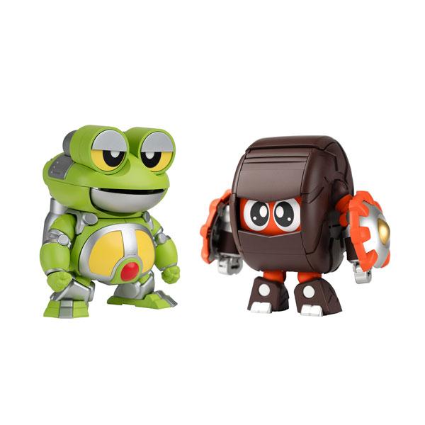 橘猫工業/WAVE QOSMOS ビーロボカブタック ゲロタン＆ダンゴロン セット プラモデル KM...