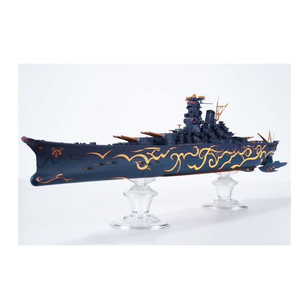 アオシマ 蒼き鋼のアルペジオ -アルス・ノヴァ- 1/700 霧の艦隊 超戦艦 ムサシ プラモデル ...