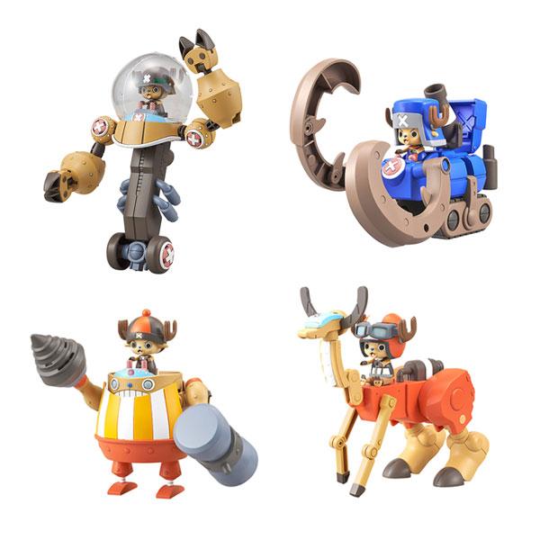 ワンピース チョッパーロボスーパー 2種セット(2号＆3号 ヘビーアーマー＆ホーンドーザー/4号＆5...