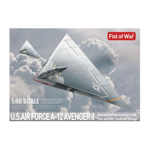 ロケットモデルズ 1/48 アメリカ空軍 A-12 アヴェンジャーII “第4450戦術群” プラモ...