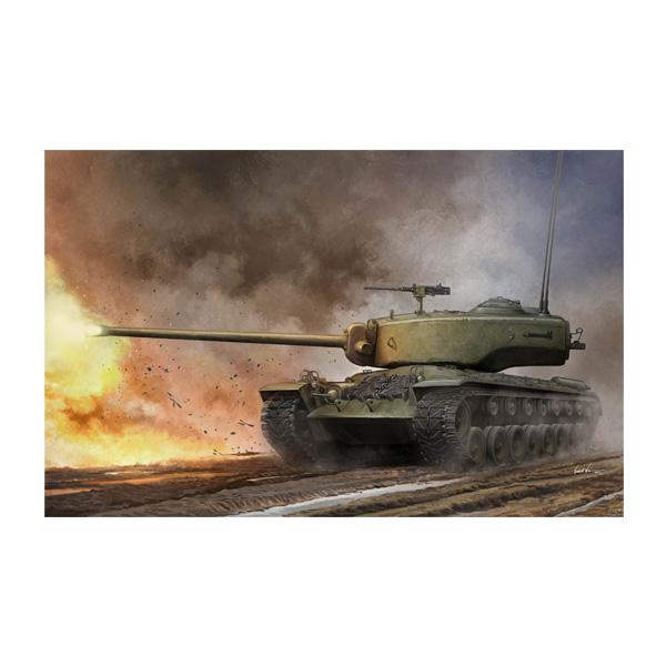 送料無料◆ホビーボス 1/35 ファイティングヴィークル アメリカ 重戦車 T34 プラモデル 84...
