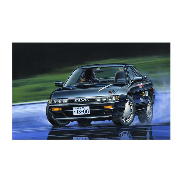 フジミ 峠シリーズ No.23 1/24 ニッサン シルビアK’s (S13) プラモデル （ZS1...