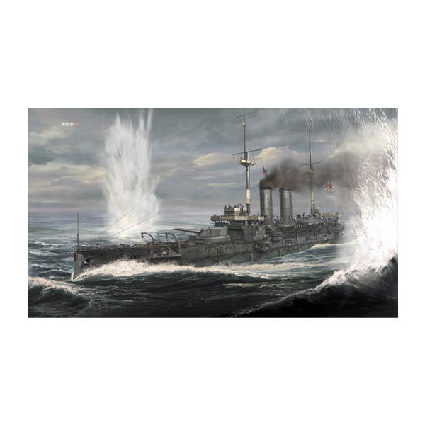 ハセガワ 1/700 日本海軍 戦艦 三笠 “日本海海戦1905” w/秋山真之 54mmメタルフィ...